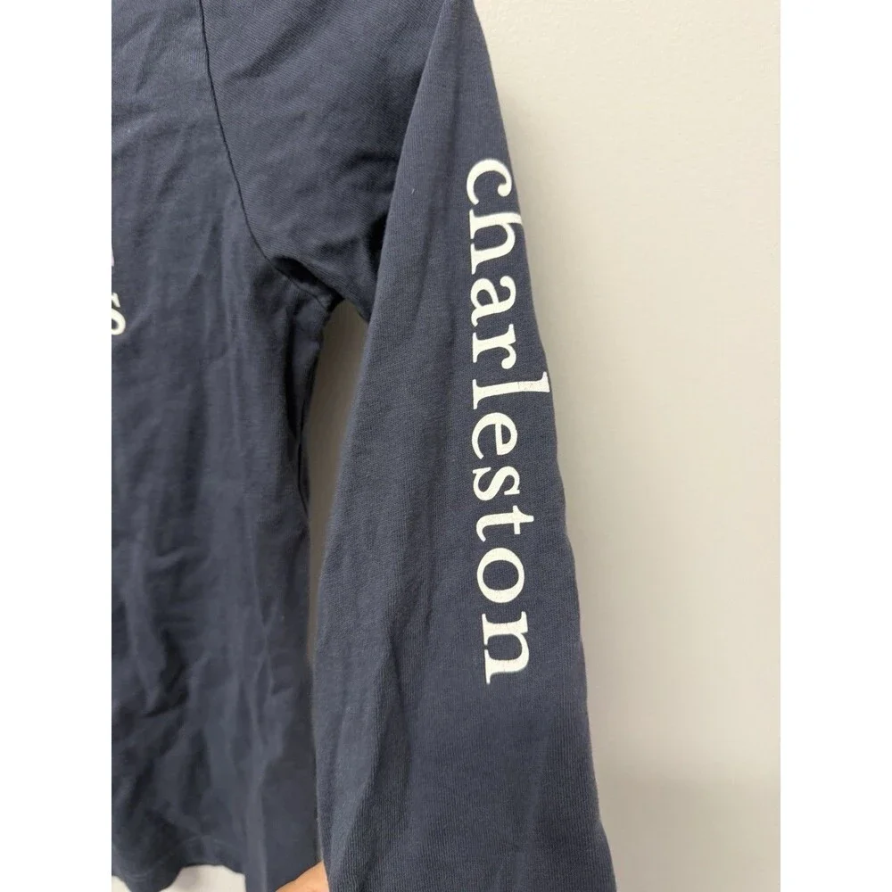 Kids Vineyard Vines Long Sleeve Charleston T Shirt Size 7